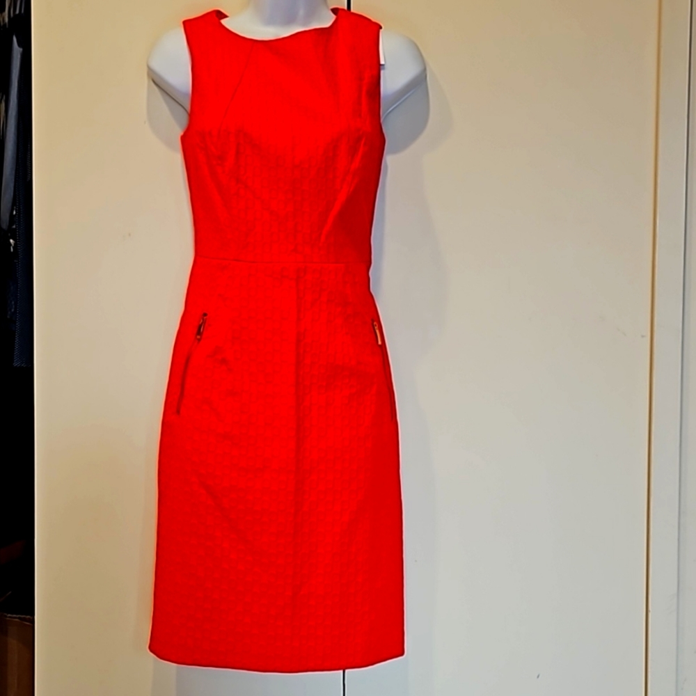 Liz Claiborne Pink/Orange Dress.  Size 6